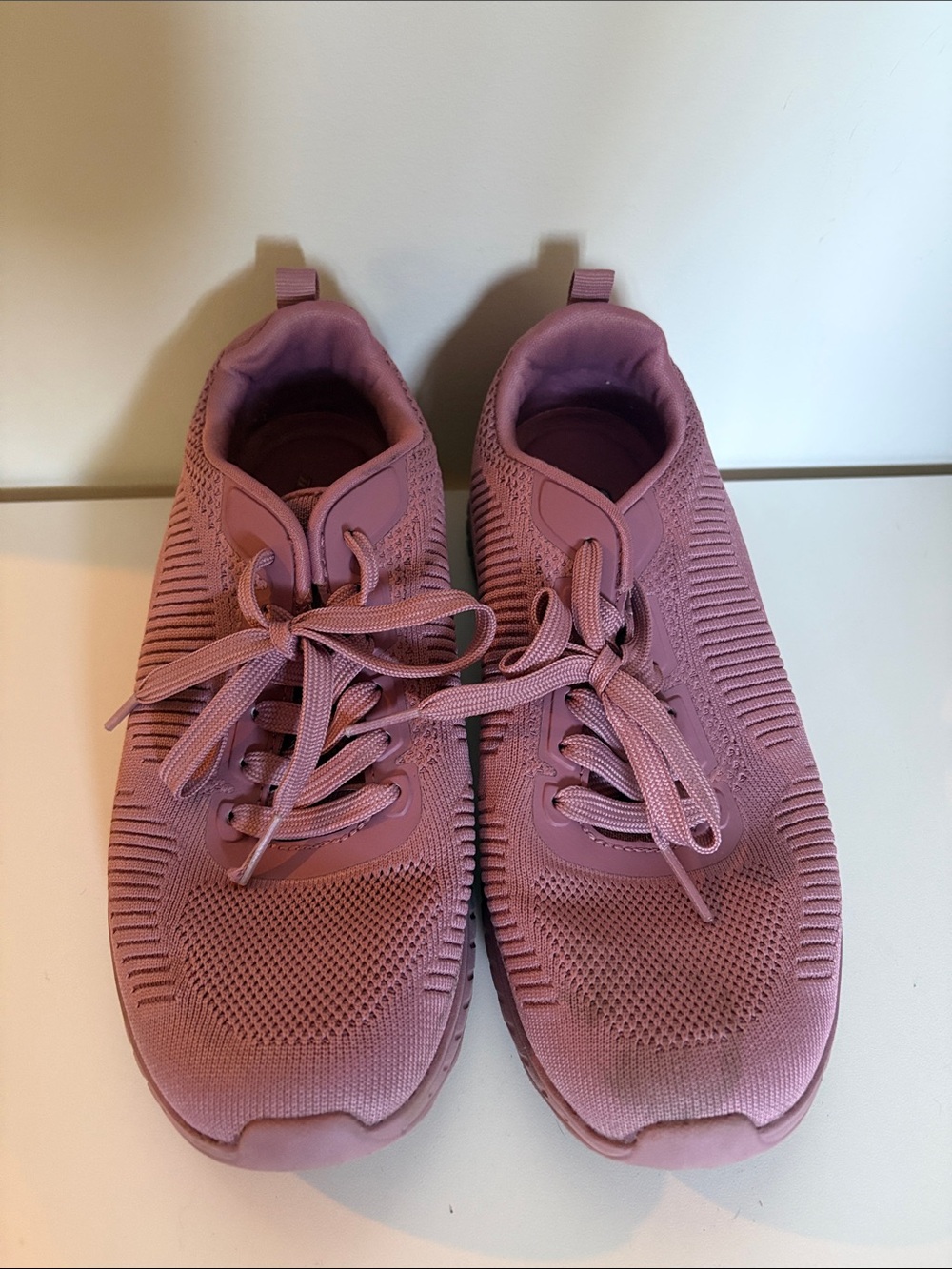 Skechers BOBS Squad Chaos Face Off Raspberry Sneakers Size 7.5